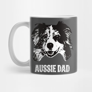 Australian Shepherd Dog Dad Mug